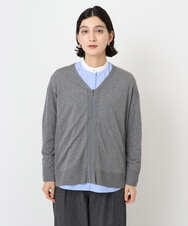 PHSJB51290 GEORGES RECH(小さいサイズ)(メゾン ドゥ サンク) リラックスカーディガン グレー