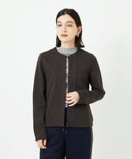 PHTAD24290 GEORGES RECH(小さいサイズ)(メゾン ドゥ サンク) [定番人気/日本製]デュアルウォームジャージジャケット ベージュ