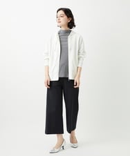 PHTGD06290 GEORGES RECH(小さいサイズ)(メゾン ドゥ サンク) ラグランスリーブ8分袖パーカー ライトグレー
