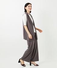 PHTGF28290 GEORGES RECH(小さいサイズ)(メゾン ドゥ サンク)  [セットアップ対応]ドライタッチジャージージレ ベージュ