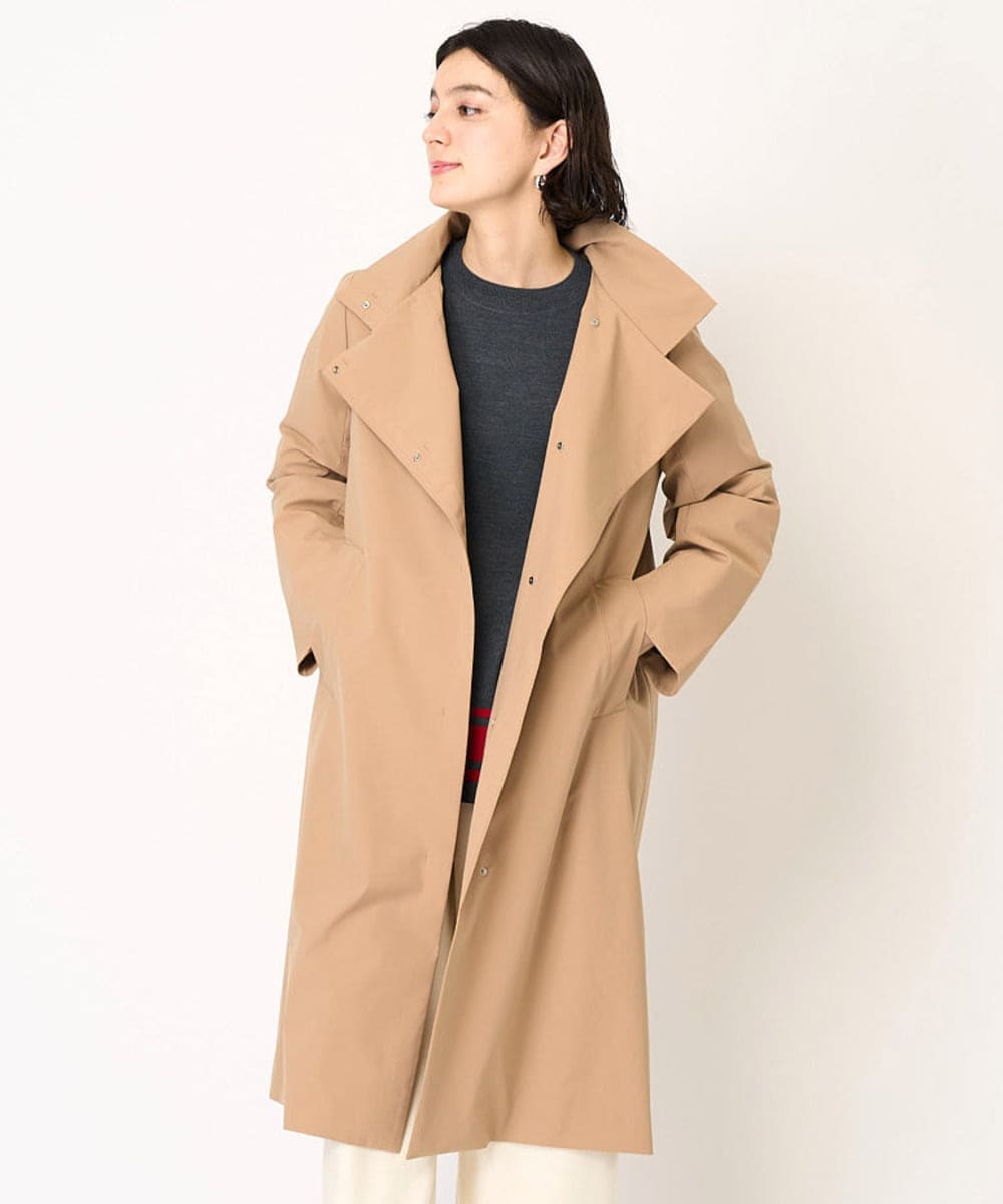 PHUAA44490 GEORGES RECH(小さいサイズ)(メゾン ドゥ サンク) ステッチレス2WAYダウンコート ベージュ