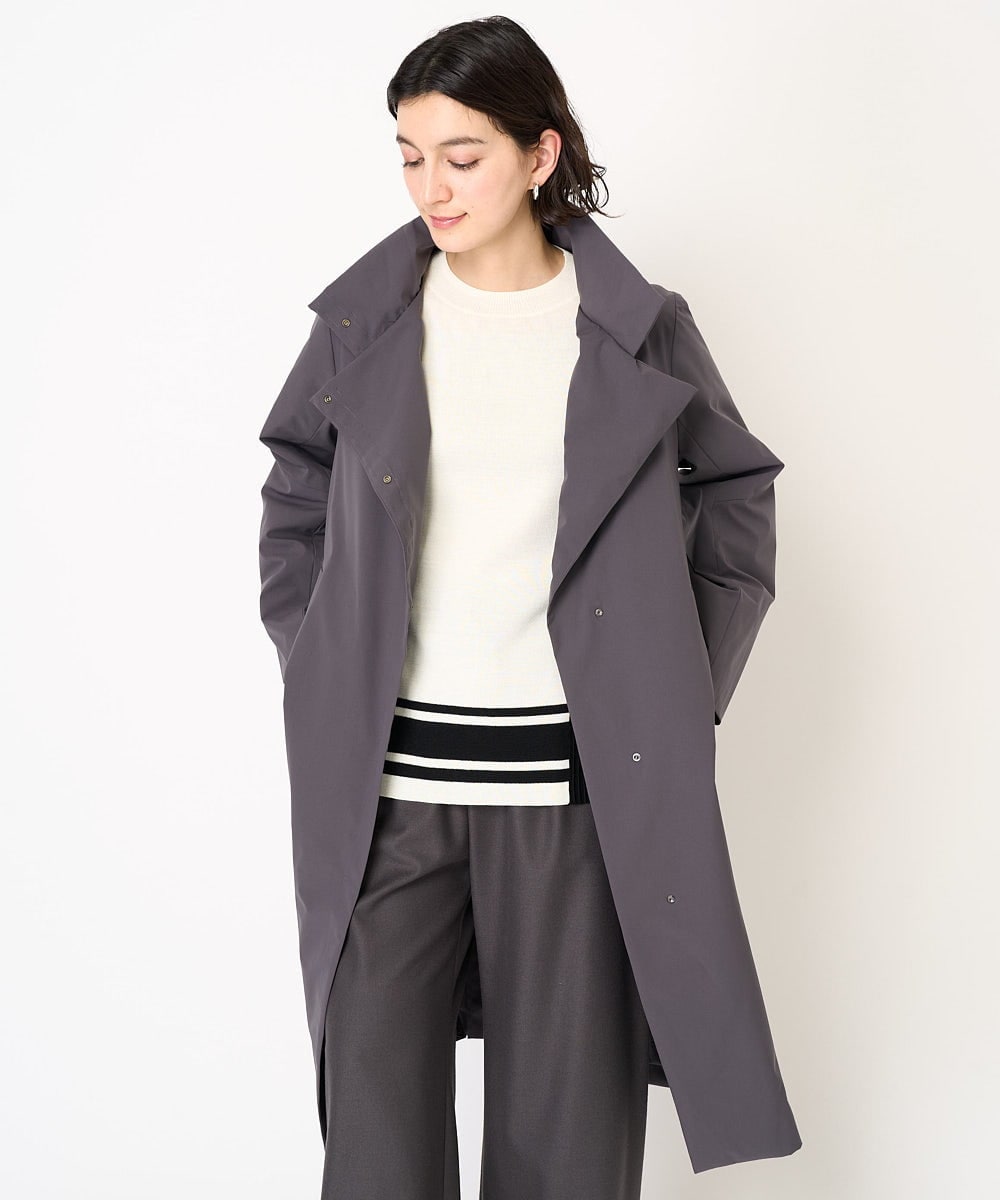 PHUAA44490 GEORGES RECH(小さいサイズ)(メゾン ドゥ サンク) ステッチレス2WAYダウンコート ダークグレー