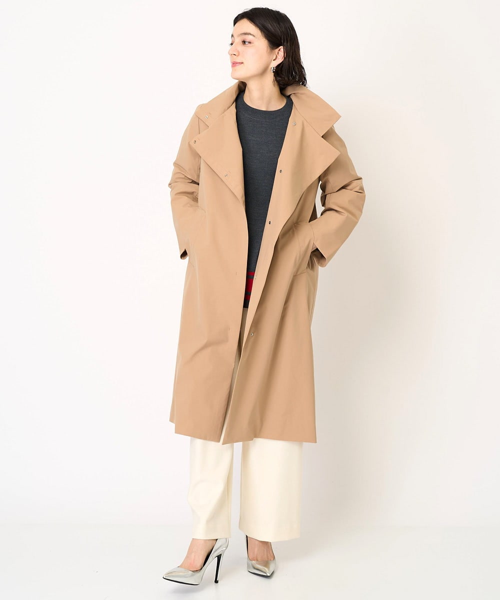 PHUAA44490 GEORGES RECH(小さいサイズ)(メゾン ドゥ サンク) ステッチレス2WAYダウンコート ダークグレー