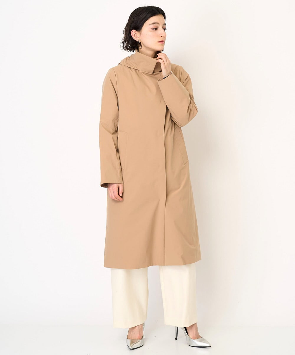 PHUAA44490 GEORGES RECH(小さいサイズ)(メゾン ドゥ サンク) ステッチレス2WAYダウンコート ダークグレー