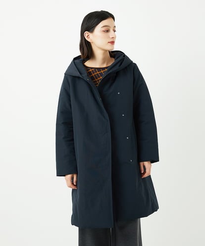 PHUAF15630 GEORGES RECH(小さいサイズ) グログランステッチレスロングダウンコート