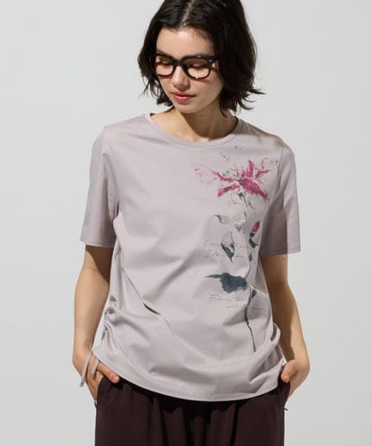 PRKHD05180 CHRISTIAN AUJARD [2WAY]アートプリントTシャツ