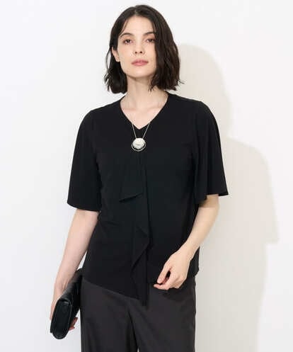 PRKJE40240 CHRISTIAN AUJARD ドライタッチラッフルプルオーバー