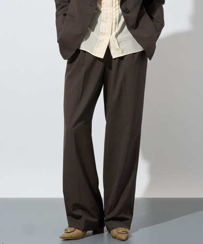 PRLAH07330 CHRISTIAN AUJARD [セットアップ対応]ファインウールワイドパンツ
