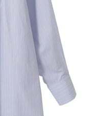 PYBAH04400 CHRISTIAN AUJARD(小さいサイズ)(メゾン ドゥ サンク) ショートポイントカラーコットンシャツ ライトブルー