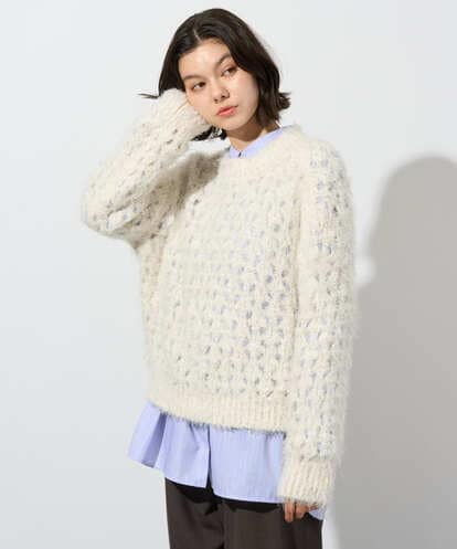 PYFAH05400  ファンシーヤーンニットプルオーバー