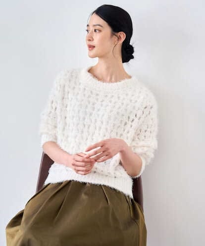 PYFAH05400  ファンシーヤーンニットプルオーバー