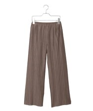 PYLAE09360 CHRISTIAN AUJARD(小さいサイズ)(メゾン ドゥ サンク) ウエストゴムメッシュパンツ ブラウン