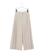 PYLEE15390 CHRISTIAN AUJARD(小さいサイズ)(メゾン ドゥ サンク) 2WAYストレッチワイドパンツ ネイビー