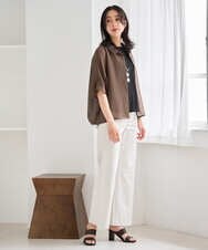 PZBGF55210 GEORGES RECH(ジョルジュ・レッシュ) シアードルマンブルゾンシャツ グリーン