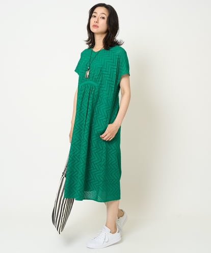 PZEHA56390  コットンエンブロイダリーワンピース