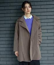 PZJAG30630 GEORGES RECH(ジョルジュ・レッシュ) ステッチレス2WAYカラーミドルダウンコート ブラック