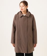 PZJAG30630 GEORGES RECH(ジョルジュ・レッシュ) ステッチレス2WAYカラーミドルダウンコート ブラック
