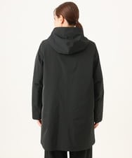 PZJAG30630 GEORGES RECH(ジョルジュ・レッシュ) ステッチレス2WAYカラーミドルダウンコート ブラック