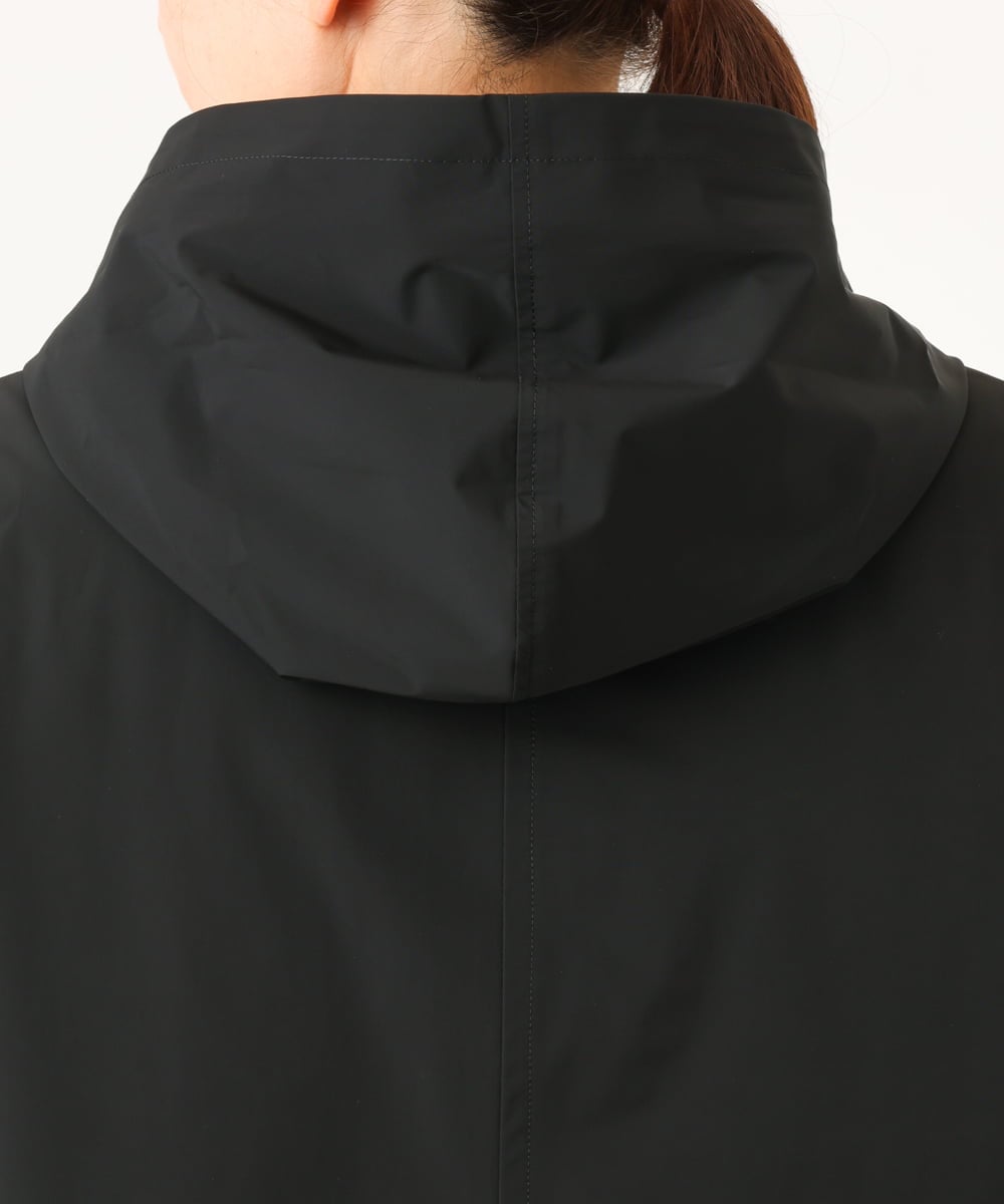 PZJAG30630 GEORGES RECH(ジョルジュ・レッシュ) ステッチレス2WAYカラーミドルダウンコート ブラック