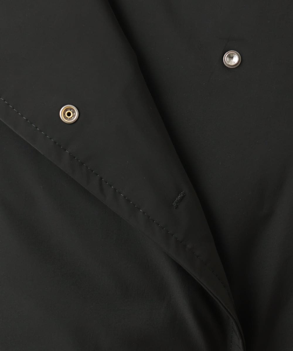 PZJAG30630 GEORGES RECH(ジョルジュ・レッシュ) ステッチレス2WAYカラーミドルダウンコート ブラック
