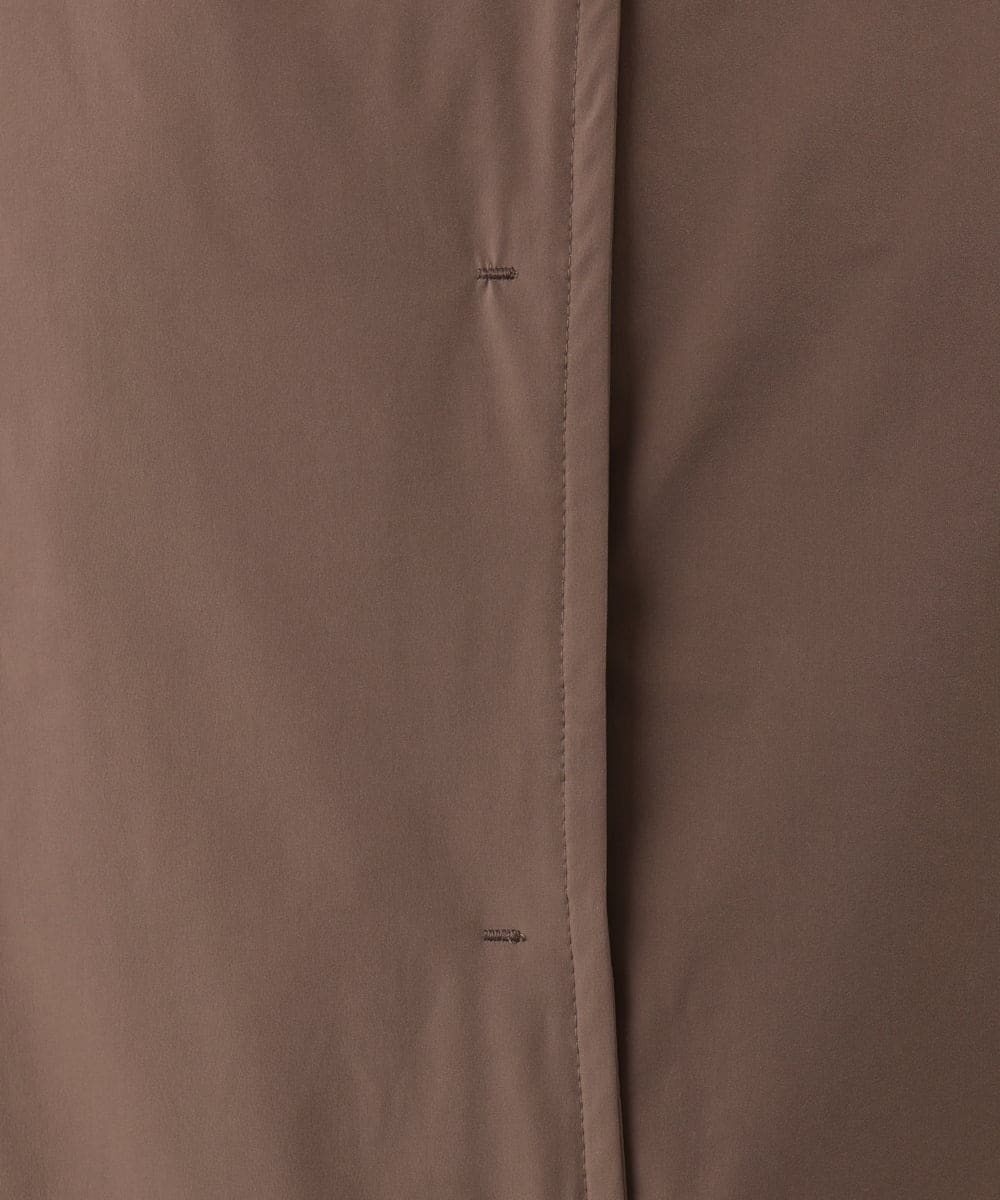 PZJAG30630 GEORGES RECH(ジョルジュ・レッシュ) ステッチレス2WAYカラーミドルダウンコート ブラック