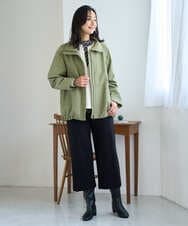 PZJAH01450 GEORGES RECH(ジョルジュ・レッシュ) スタンドカラーブルゾン ベージュ