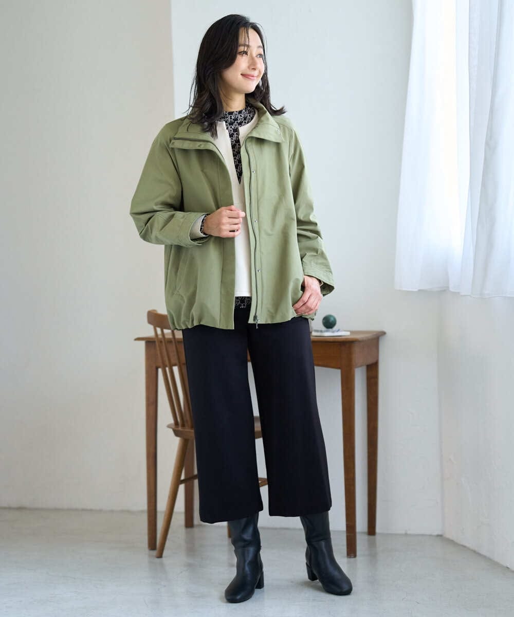 PZJAH01450 GEORGES RECH(ジョルジュ・レッシュ) スタンドカラーブルゾン ベージュ