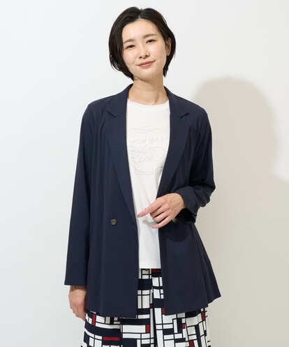 PZJGE47390 GEORGES RECH ダブルブレストテーラードジャケット