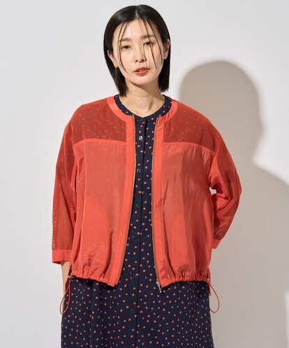 PZJHD44330 GEORGES RECH メッシュコンビシアーブルゾン