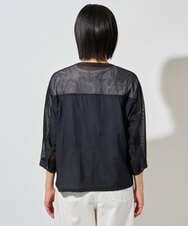 PZJHD44330 GEORGES RECH(ジョルジュ・レッシュ) メッシュコンビシアーブルゾン ネイビー