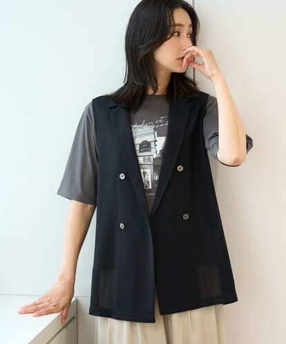 PZJHE60330 GEORGES RECH ダブルブレストシアージレ