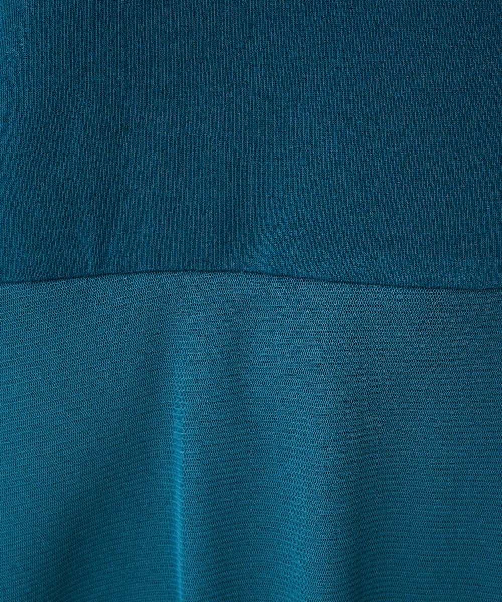 PZKAD13210 GEORGES RECH(ジョルジュ・レッシュ) カシミヤフレアチュールプルオーバー グリーン