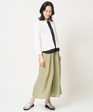 PZKGA38130 GEORGES RECH(ジョルジュ・レッシュ) チュールシルケットタンクトップ ブルーグリーン