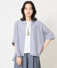 PZKGA38130 GEORGES RECH(ジョルジュ・レッシュ) チュールシルケットタンクトップ ブルーグリーン