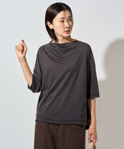 PZKHF53150 GEORGES RECH スーパークールボトルネックカットソー