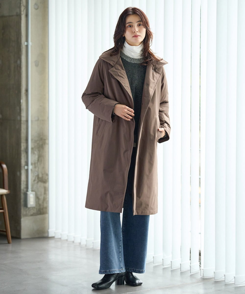 PZLAG34290 GEORGES RECH(ジョルジュ・レッシュ) 裏起毛ストレッチデニムパンツ ブラック