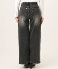 PZLAG34290 GEORGES RECH(ジョルジュ・レッシュ) 裏起毛ストレッチデニムパンツ ブラック