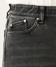 PZLAG34290 GEORGES RECH(ジョルジュ・レッシュ) 裏起毛ストレッチデニムパンツ ブラック