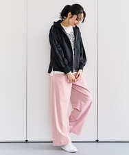 PZLEE25250 GEORGES RECH(ジョルジュ・レッシュ)  [日本製]ドロストタックワイドパンツ グレー