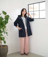 PZLEE25250 GEORGES RECH(ジョルジュ・レッシュ)  [日本製]ドロストタックワイドパンツ グレー