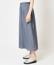 PZLGA30240 GEORGES RECH(ジョルジュ・レッシュ) [接触冷感]エコベロソフトローンキュロットパンツ グレー