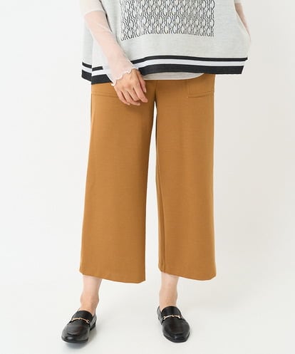 PZQAC73210 GEORGES RECH [日本製]デュアルウォームガウチョパンツ