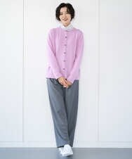 PZSCD57230 GEORGES RECH(ジョルジュ・レッシュ) [アンサンブル対応]メリノウールカーディガン ピンク