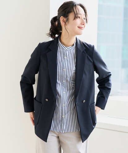 PZTEE03390 GEORGES RECH [日本製]ジャージーテーラードジャケット