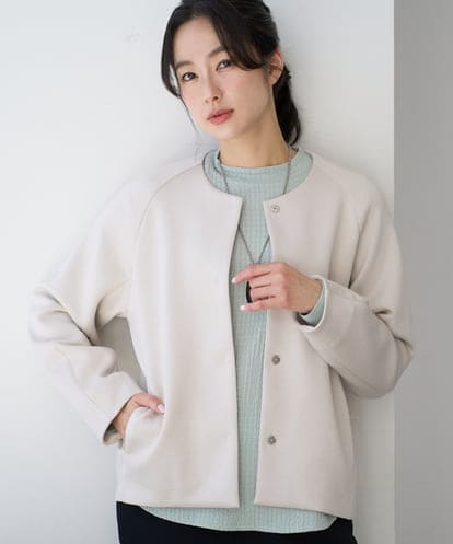PZTEE21360 GEORGES RECH [セットアップ対応]ダンボールジャージーブルゾン