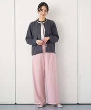 PZTEE21360 GEORGES RECH(ジョルジュ・レッシュ)  [セットアップ対応]ダンボールジャージーブルゾン ダークグレー