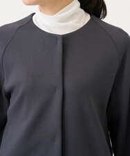 PZTEE21360 GEORGES RECH(ジョルジュ・レッシュ)  [セットアップ対応]ダンボールジャージーブルゾン ダークグレー