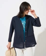 PZTGD21330 GEORGES RECH(ジョルジュ・レッシュ) シアートリコットジャケット ネイビー