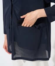 PZTGD21330 GEORGES RECH(ジョルジュ・レッシュ) シアートリコットジャケット ネイビー