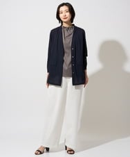 PZTGD21330 GEORGES RECH(ジョルジュ・レッシュ) シアートリコットジャケット ネイビー